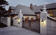 Denver Polo Club Gallery Entry Gate Detail